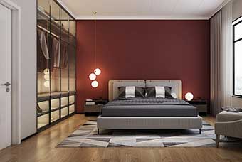 本溪现代风格-卧室