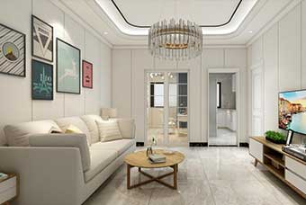 本溪现代风格-客厅