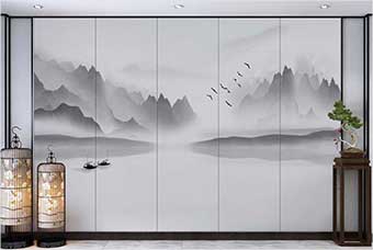 本溪森佰汇航空纤维（山水画系列）