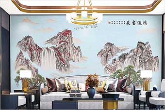 本溪森佰汇航空纤维墙咔（鸿运当头）