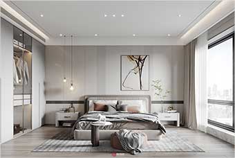 本溪卧室空间案例